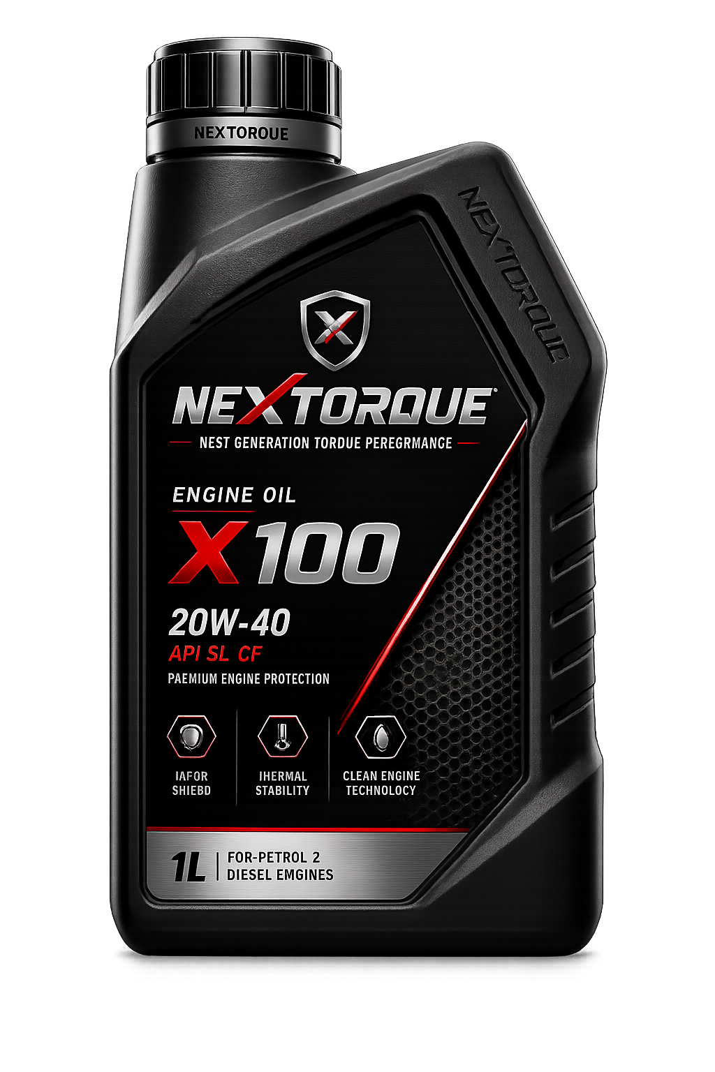 NexTorque X100 Engine Oil 1L bottle